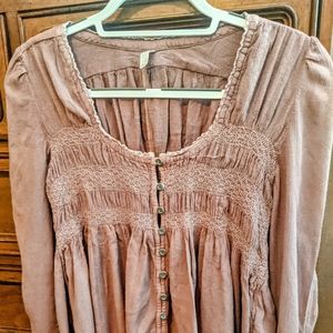 Free People Cotton Shirt XS
